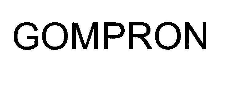 Mẫu nhãn hiệu GOMPRON