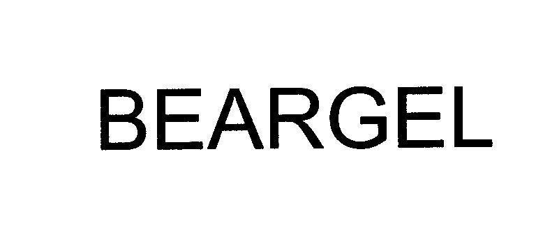 Mẫu nhãn hiệu BEARGEL