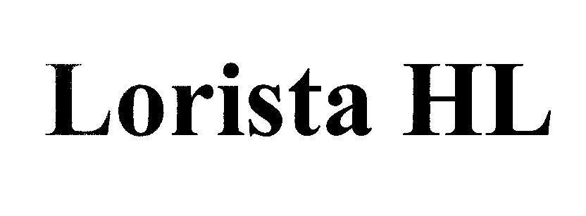 Mẫu nhãn hiệu Lorista HL