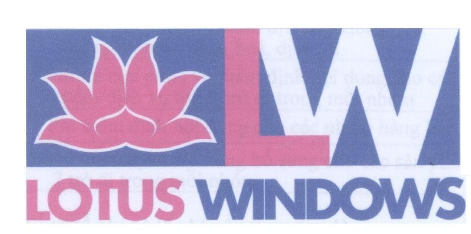 Mẫu nhãn hiệu LW LOTUS WINDOWS