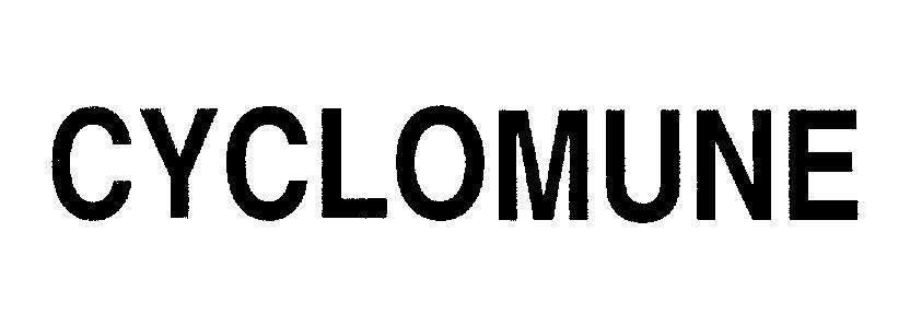 Mẫu nhãn hiệu CYCLOMUNE