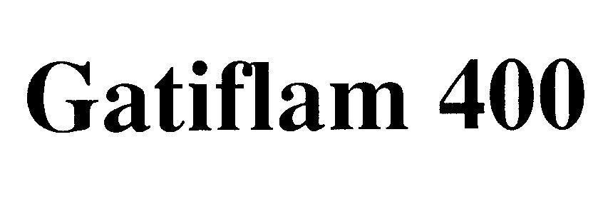 Mẫu nhãn hiệu Gatiflam 400