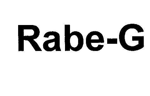 Mẫu nhãn hiệu Rabe-G
