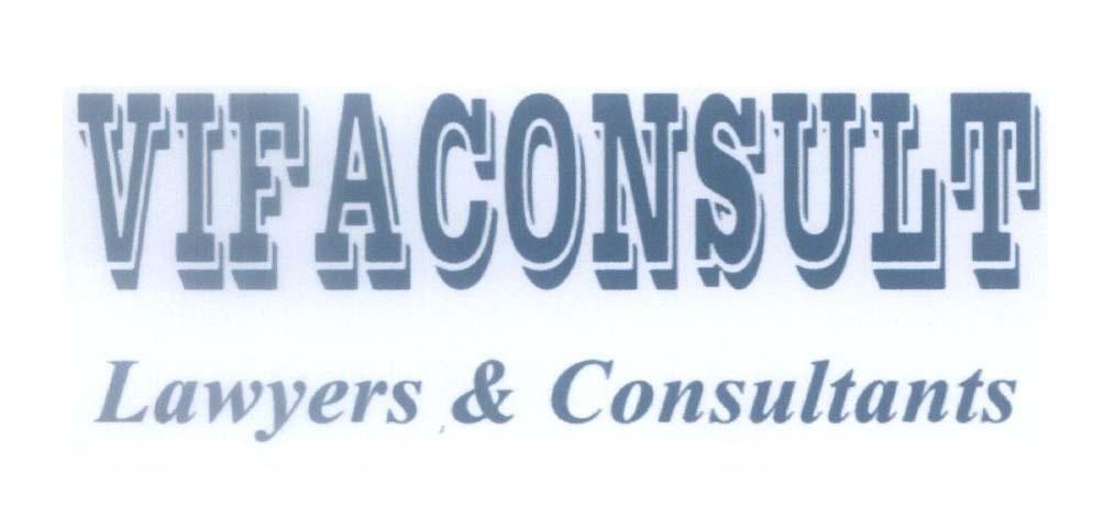 Mẫu nhãn hiệu VIFACONSULT Lawyers & Consultants