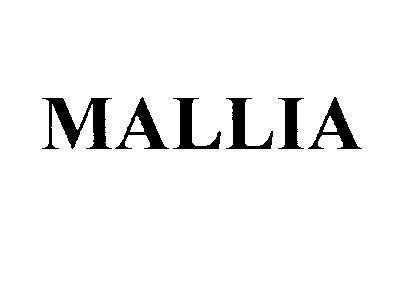 Mẫu nhãn hiệu MALLIA