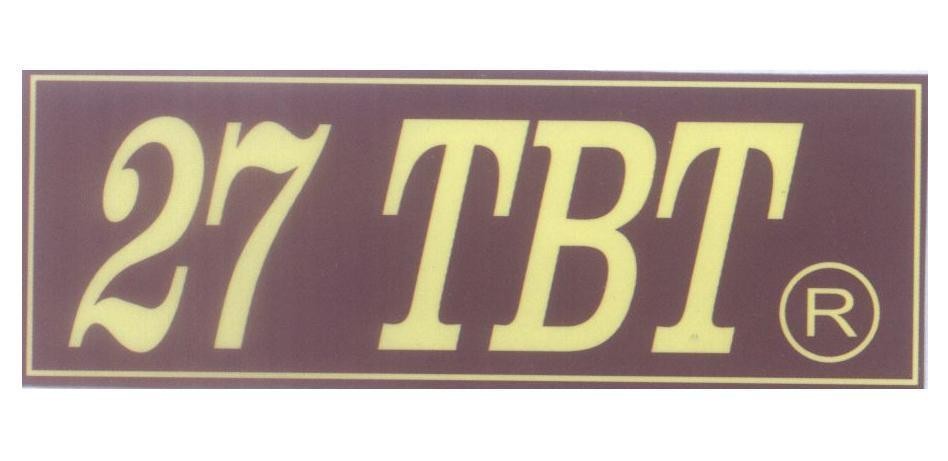 Mẫu nhãn hiệu 27 TBT