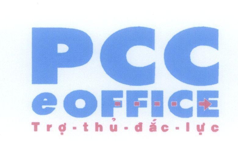Mẫu nhãn hiệu PCC eOFFICE Trợ - thủ - đắc lực