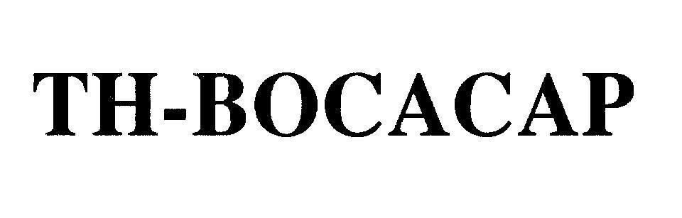 Mẫu nhãn hiệu TH-BOCACAP
