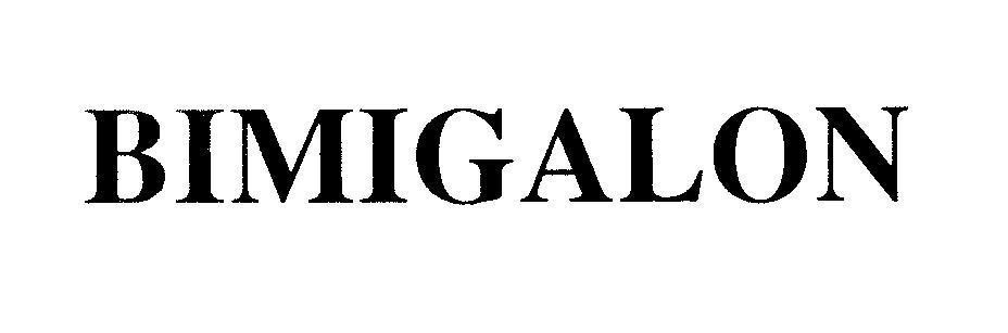 Mẫu nhãn hiệu BIMIGALON