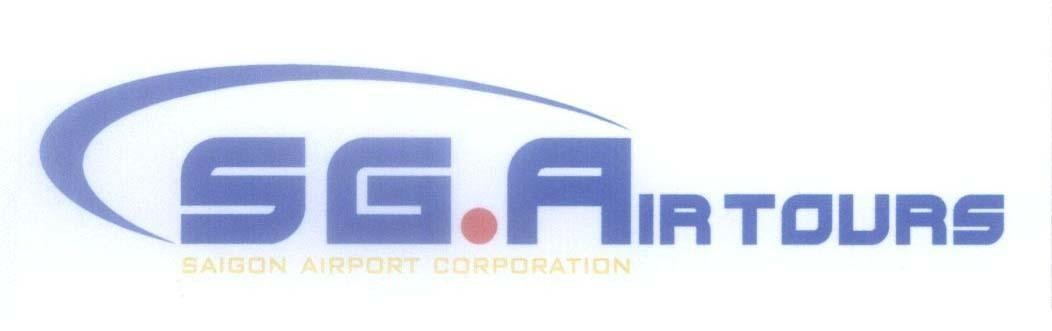 Mẫu nhãn hiệu SG.AIR TOURS SAIGON AIRPORT CORPORATION