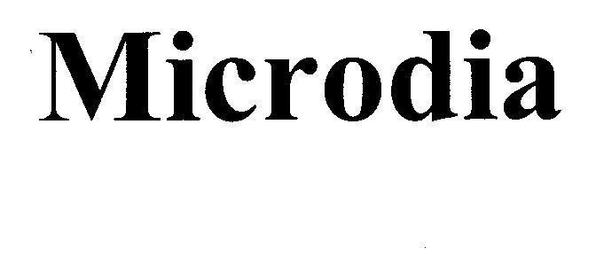 Mẫu nhãn hiệu Microdia