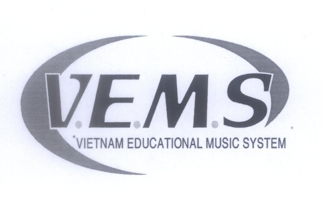 Mẫu nhãn hiệu V.E.M.S VIETNAM EDUCATIONAL MUSIC SYSTEM