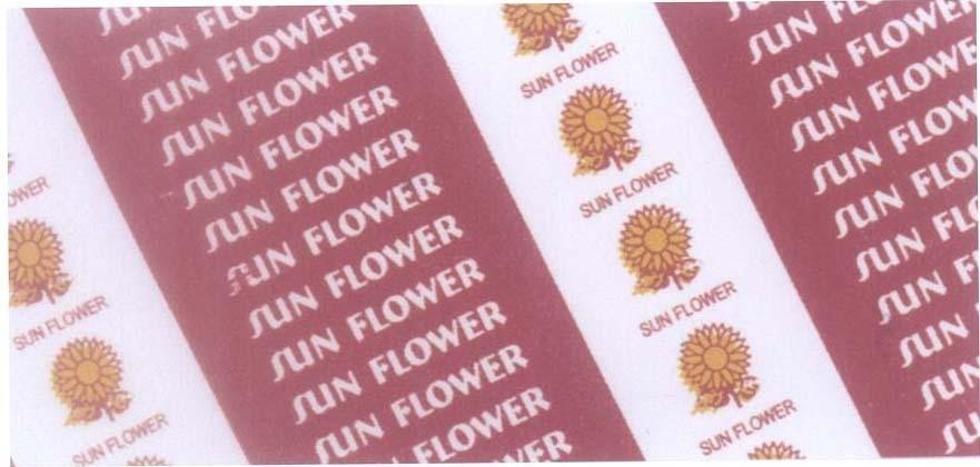 Mẫu nhãn hiệu SUN FLOWER