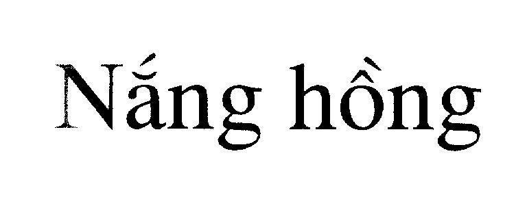 Mẫu nhãn hiệu Nắng Hồng