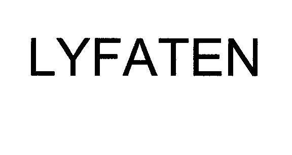 Mẫu nhãn hiệu LYFATEN
