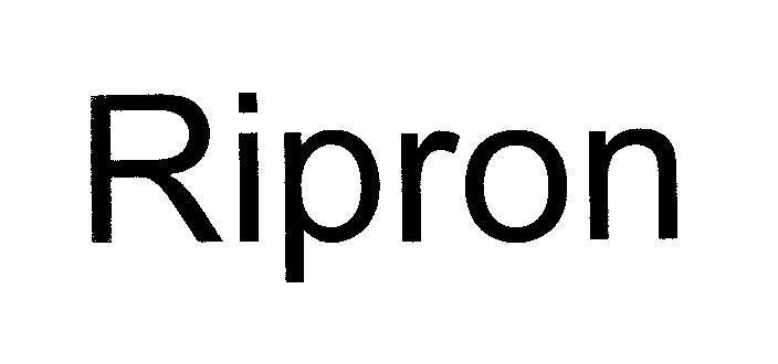 Mẫu nhãn hiệu Ripron