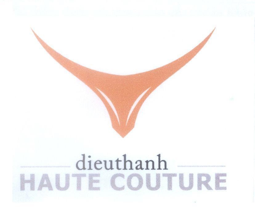 Mẫu nhãn hiệu dieuthanh HAUTE COUTURE
