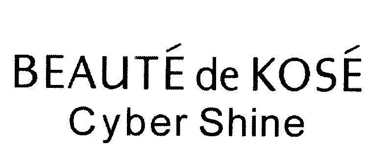 Mẫu nhãn hiệu Beauté de Kosé Cyber Shine