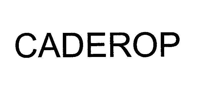 Mẫu nhãn hiệu CADEROP