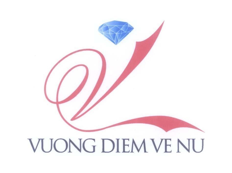Mẫu nhãn hiệu V VUONG DIEM VE NU