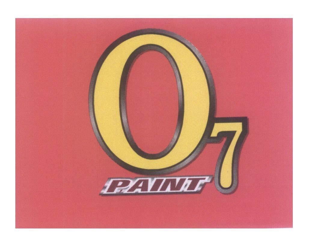 Mẫu nhãn hiệu O7 PAINT