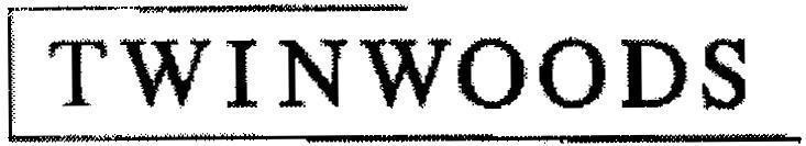 Mẫu nhãn hiệu TWINWOODS