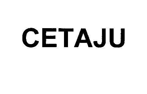 Mẫu nhãn hiệu CETAJU