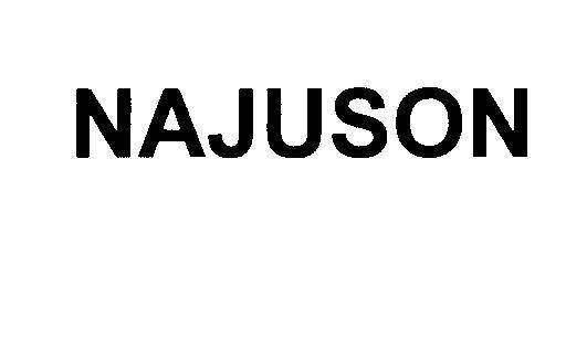 Mẫu nhãn hiệu NAJUSON