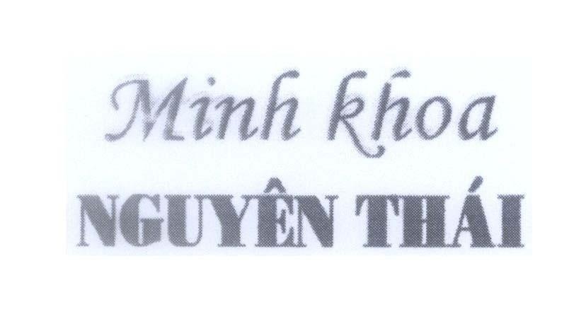 Mẫu nhãn hiệu Minh Khoa Nguyên Thái