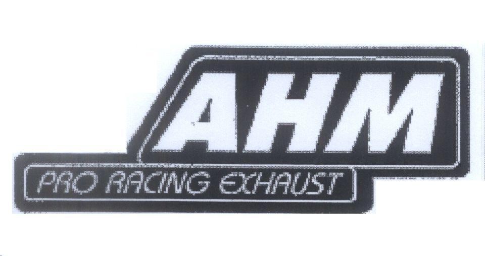 Mẫu nhãn hiệu AHM PRO RACING EXHAUST