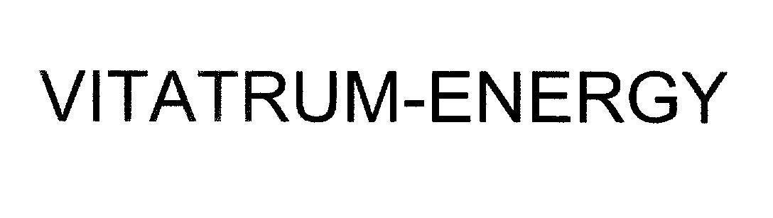 Mẫu nhãn hiệu VITATRUM-ENERGY