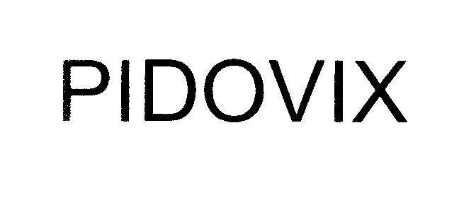 Mẫu nhãn hiệu PIDOVIX