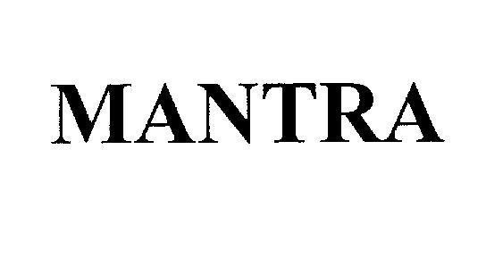 Mẫu nhãn hiệu MANTRA