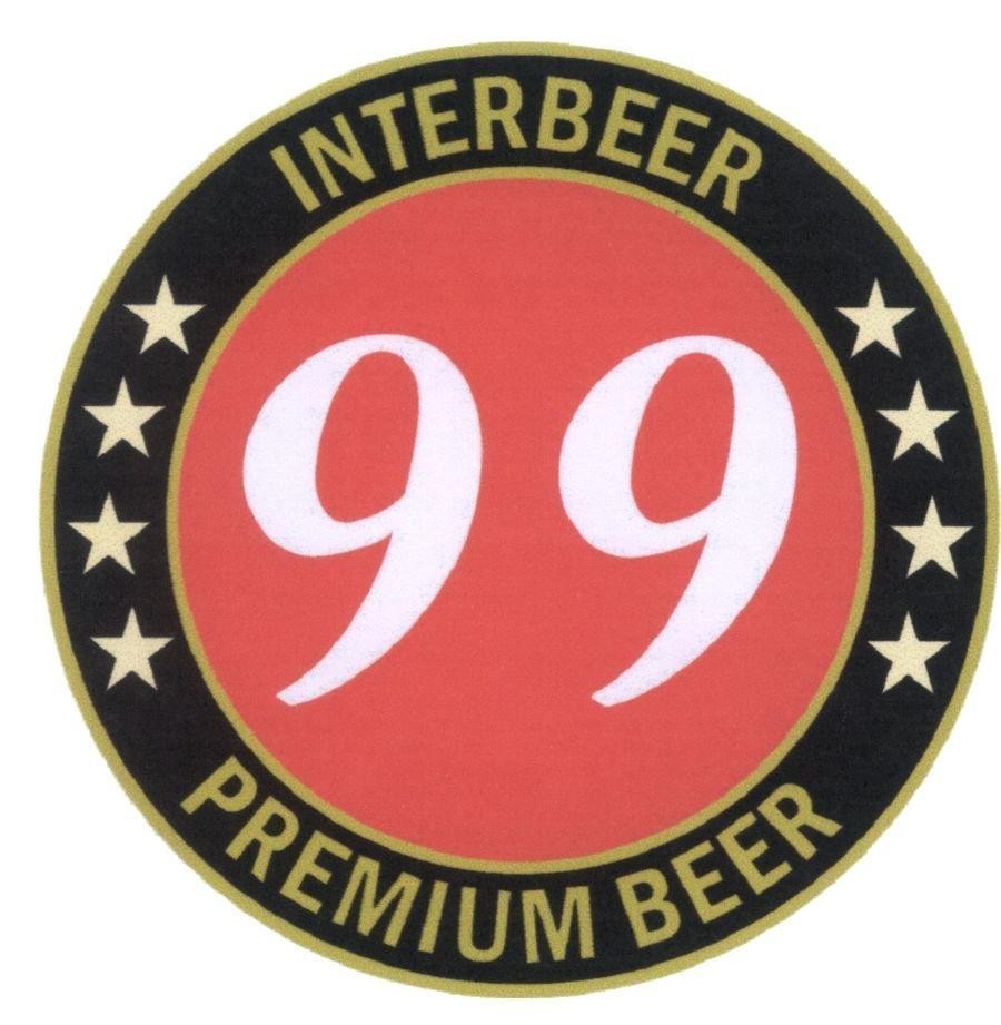 Mẫu nhãn hiệu INTERBEER 99 PREMIUM BEER