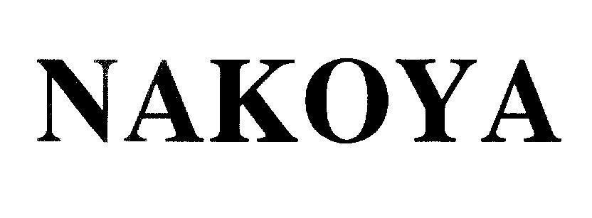 Mẫu nhãn hiệu NAKOYA