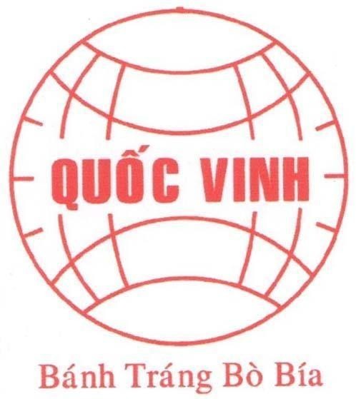 Mẫu nhãn hiệu Quốc Vinh Bánh Tráng Bò Bía