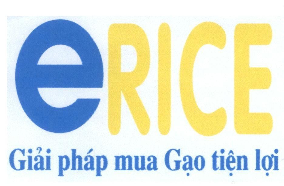Mẫu nhãn hiệu eRICE Giải pháp mua Gạo tiện lợi