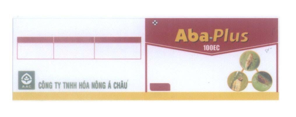 Mẫu nhãn hiệu Aba-Plus 100EC X AAC Công Ty TNHH Hoá Nông á Châu