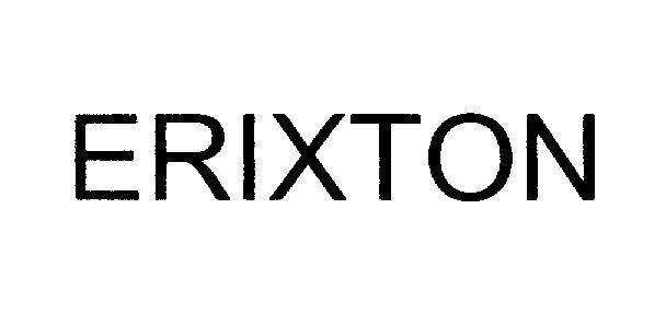 Mẫu nhãn hiệu ERIXTON