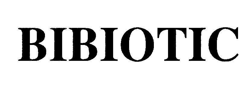 Mẫu nhãn hiệu BIBIOTIC