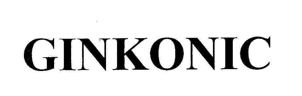 Mẫu nhãn hiệu GINKONIC