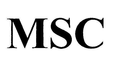 Mẫu nhãn hiệu MSC