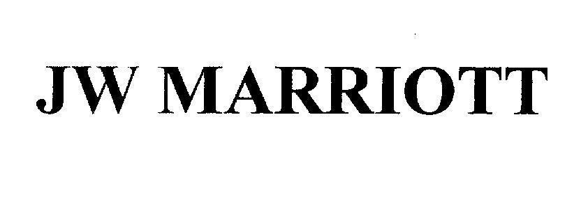 Mẫu nhãn hiệu JW MARRIOTT