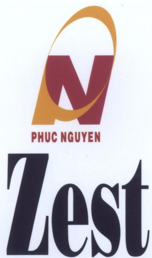 Mẫu nhãn hiệu PN PHUC NGUYEN Zest