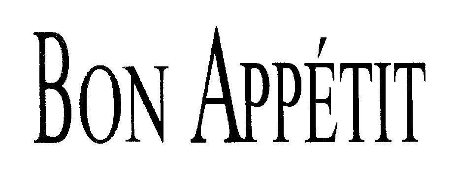 Mẫu nhãn hiệu BON APPETIT