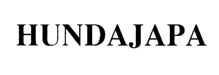 Mẫu nhãn hiệu HUNDAJAPA