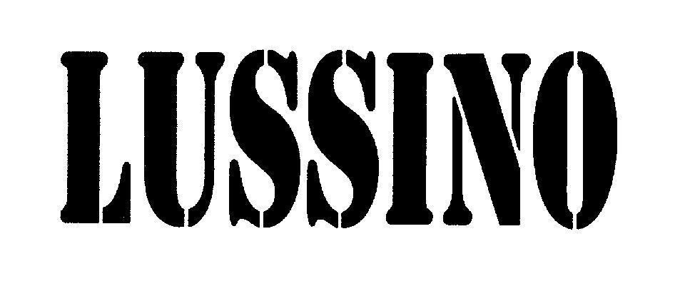 Mẫu nhãn hiệu LUSSINO