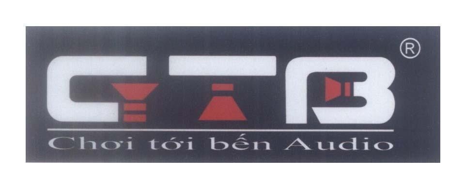 Mẫu nhãn hiệu CTB Chơi tới bến Audio