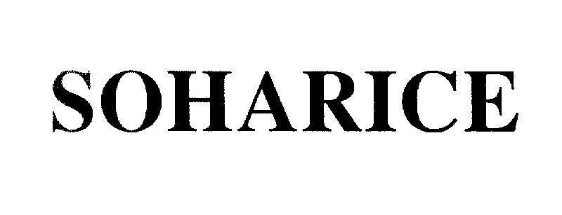 Mẫu nhãn hiệu SOHARICE