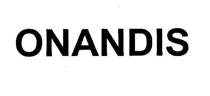 Mẫu nhãn hiệu ONANDIS